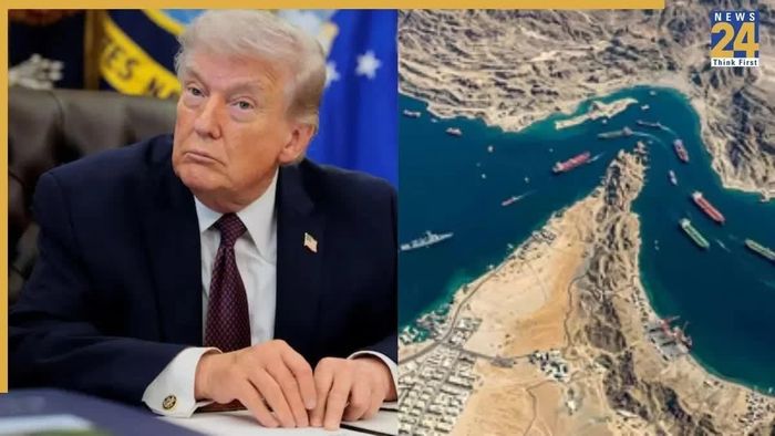 Tổng thống Trump cho biết Mỹ đã sử dụng các phương tiện giám sát của Lực lượng Vũ trụ để theo dõi “từng mét vuông” tại eo biển Hormuz. Ảnh: News24.