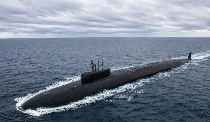 Nga thử nghiệm tàu ngầm hạt nhân Khabarovsk. Ảnh: The Intercept.