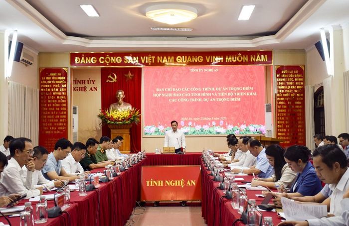Toàn cảnh cuộc họp. Ảnh: PT