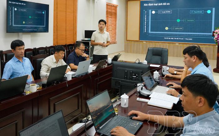 Tập huấn kỹ năng xử lý dữ liệu ảnh từ thiết bị bay không người lái (Flycam).