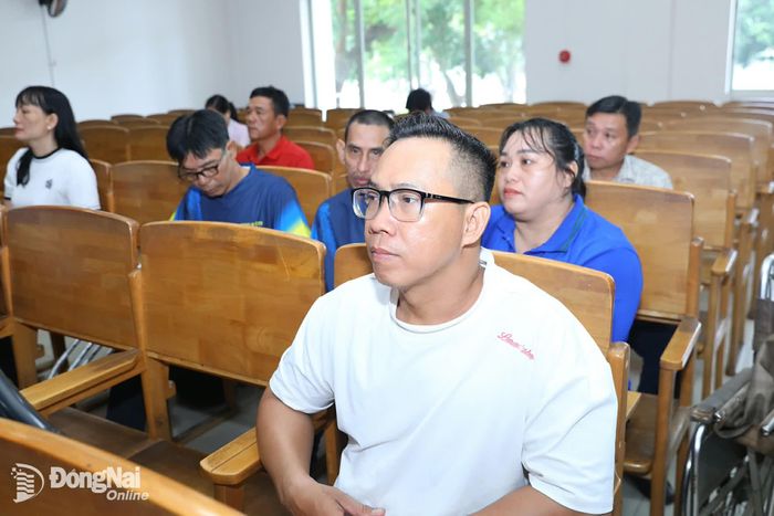 Các học viên tham dự lớp tập huấn. Ảnh: Huy Anh