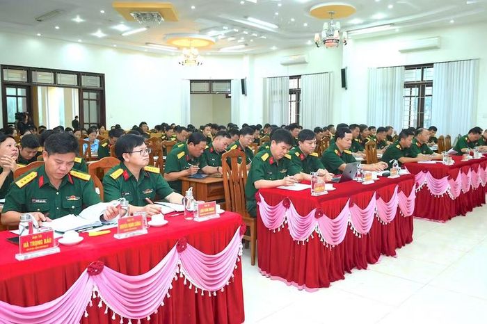  Các đại biểu tham gia học tập, quán triệt Nghị quyết. Ảnh: T.Đ 