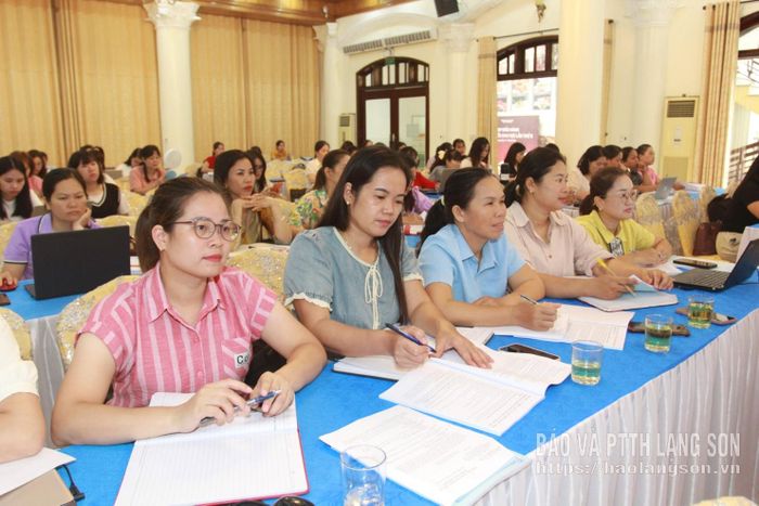 Học viên tham dự lớp tập huấn