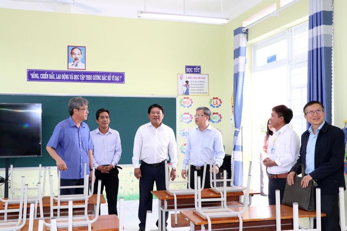 Cơ sở vật chất trường, lớp tại xã Hòa Thắng đảm bảo cho năm học mới