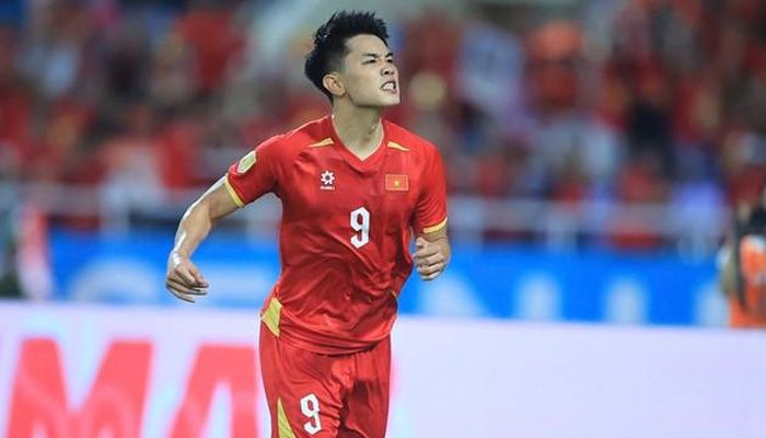 Đình Bắc có thể sẽ được HLV Kim Sang Sik tiếp tục trao cơ hội. Ảnh: VFF.