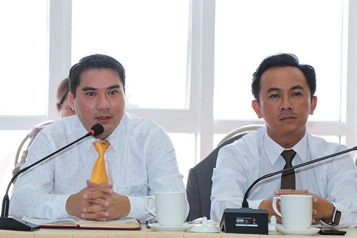 Lãnh đạo Sở GD&ĐT Lâm Đồng tại buổi tiếp đón