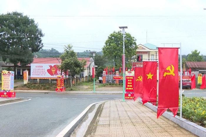 Khu vực trung tâm xã Bảo Lâm 5, tỉnh Lâm Đồng
