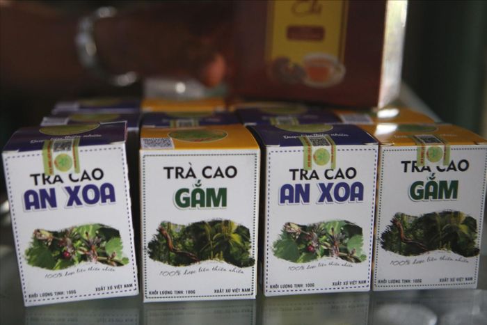 Dược liệu bản địa được phát triển thành các sản phẩm trà thảo dược, mở thêm hướng khởi nghiệp và nâng cao giá trị sản vật địa phương