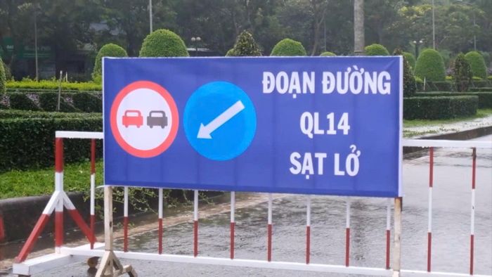 Dự án sửa chữa, khắc phục sự cố công trình Quốc lộ 14, đoạn Km1900+350 đến Km1900+650 dự kiến khởi công ngày 25/9/2026, hoàn thành trong quý II/2027 (Ảnh: Xuân Trí)