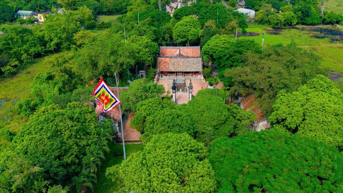 Đền thờ Vua Đinh Tiên Hoàng tại Khu di tích quốc gia đặc biệt Cố đô Hoa Lư.