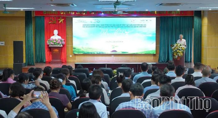Toàn cảnh chương trình tập huấn.