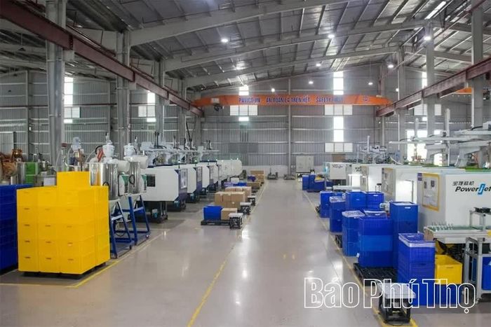 Phân xưởng sản xuất đồ nhựa của Công ty Cổ phần PAVICO Việt Nam.