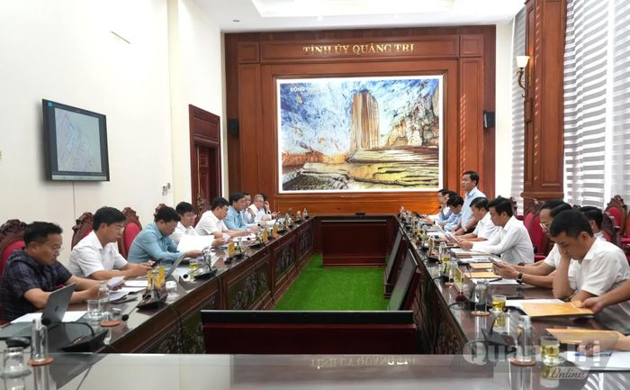 Quang cảnh buổi làm việc - Ảnh: T.Đ