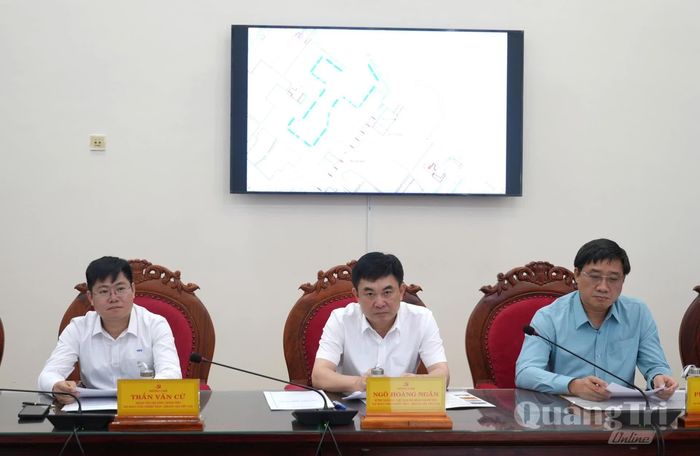 Lãnh đạo Tập đoàn Công nghiệp Than-Khoáng sản Việt Nam tham dự buổi làm việc - Ảnh: T.Đ