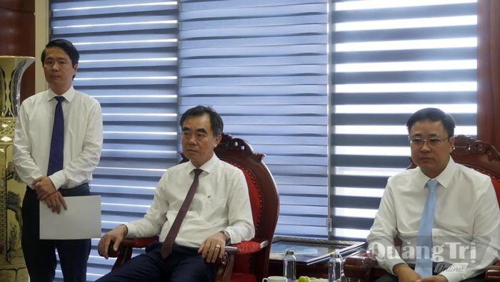 Đại biểu tham dự buổi tiếp - Ảnh: N.M