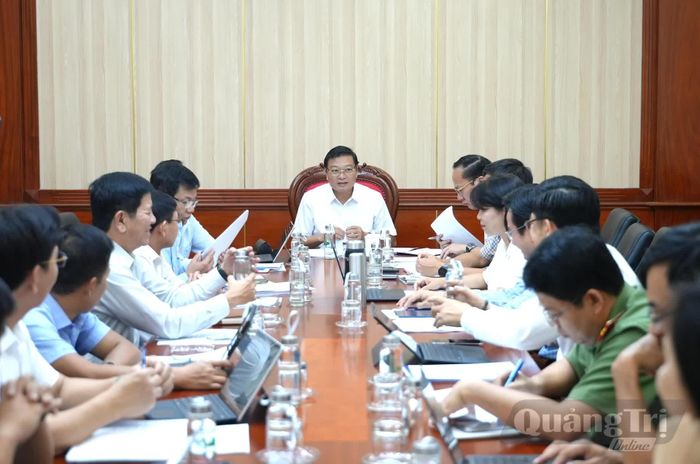 Quang cảnh buổi làm việc - Ảnh: T.Đ