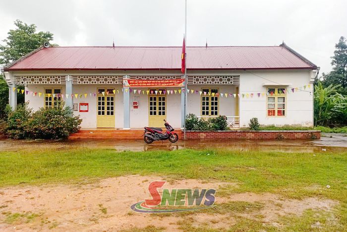 Nhà văn hóa tổ dân phố 7 không đáp ứng công năng sử dụng sau sáp nhập.