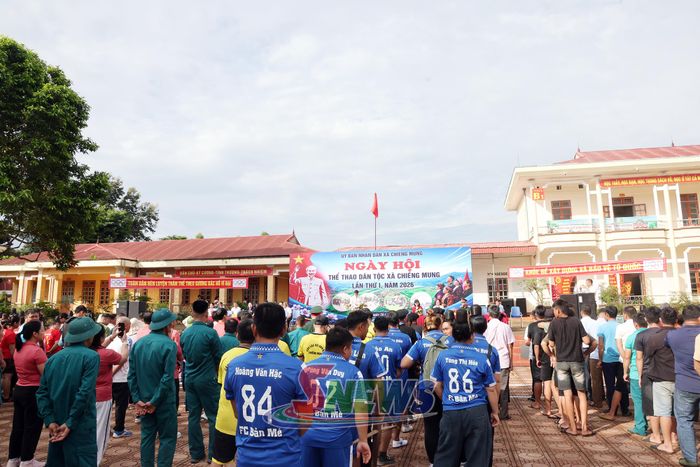 Ngày hội thể thao các dân tộc xã Chiềng Mung lần thứ nhất.