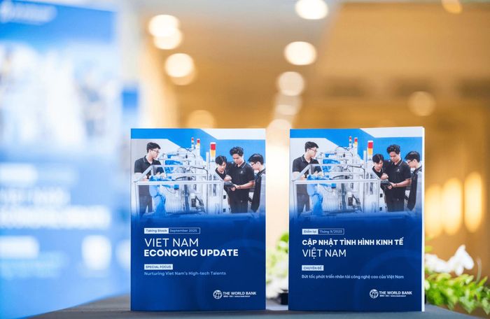 Báo cáo "Cập nhật Tình hình Kinh tế Việt Nam" - ấn phẩm kinh tế định kỳ hai lần mỗi năm của Ngân hàng Thế giới - đã nhấn mạnh tầm quan trọng của nhân tài với mục tiêu trở thành nước thu nhập cao vào năm 2045 của Việt Nam. Ảnh: World Bank