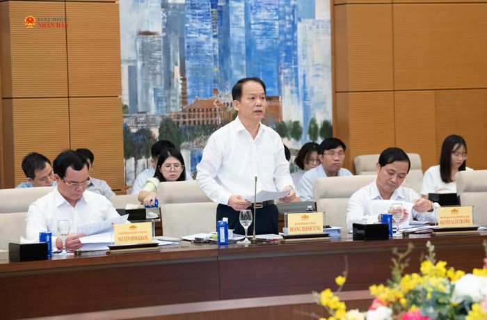Bộ trưởng Bộ Tư pháp Hoàng Thanh Tùng báo cáo kết quả rà soát