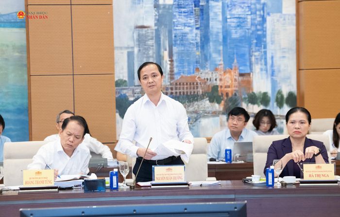 Phó trưởng Ban Nội chính Trung ương Nguyễn Xuân Trường phát biểu