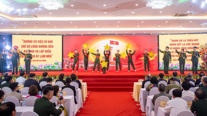 Tiết mục văn nghệ tại Đại hội