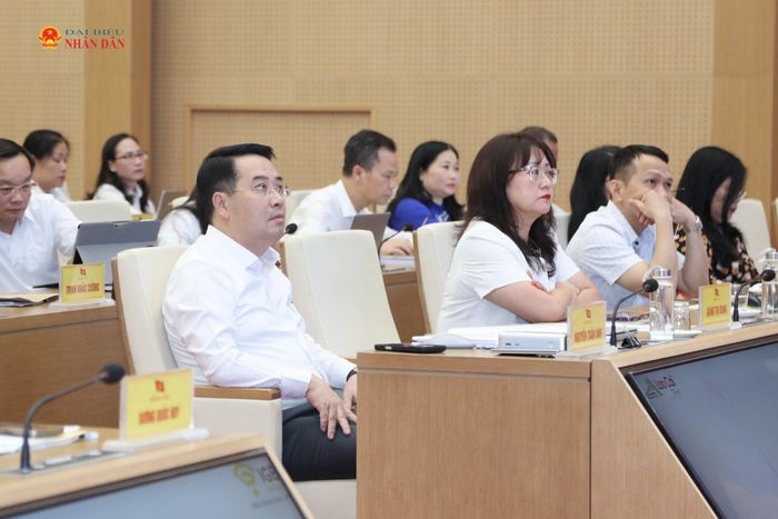 Các đại biểu tham dự Lễ ra mắt nền tảng Du lịch thông minh Lào Cai Tour. Ảnh: An Nhiên