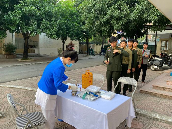 Học viện xác định tiếp tục gắn quy trình cập nhật dữ liệu với các đợt khám sức khỏe định kỳ. Ảnh: Học viện Kỹ thuật Quân sự