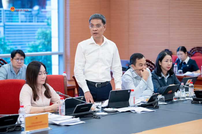 ĐBQH hoạt động chuyên trách tại Ủy ban Văn hóa và Xã hội Đinh Ngọc Quý phát biểu