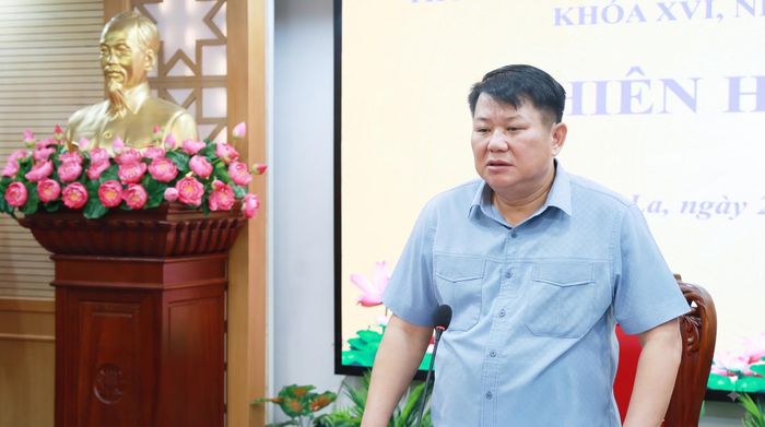 Ông Lò Minh Hùng, Phó Bí thư Thường trực Tỉnh ủy, Chủ tịch HĐND tỉnh Sơn La. Ảnh SNews