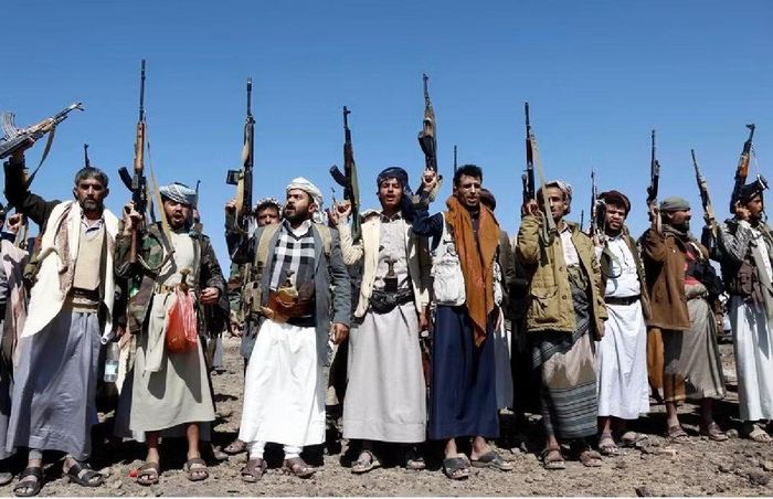 Các tay súng Houthi. Ảnh: Xinhua