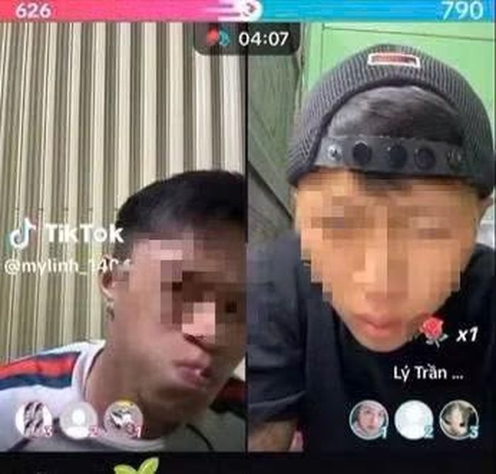 Một trận thách đấu ăn lưỡi lam vô cùng nguy hiểm được phát trực tiếp trên nền tảng mạng xã hội