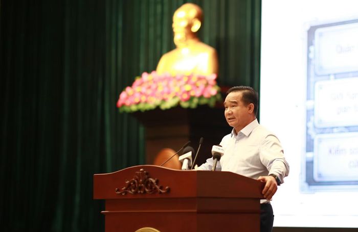 Chủ tịch UBND TP Hồ Chí Minh Nguyễn Văn Được phát động đợt thi đua cao điểm “30 ngày đêm”.