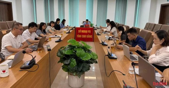 Các đại biểu dự hội nghị tại điểm cầu tỉnh.