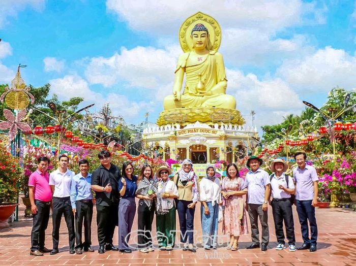 Chùa Giác Hoa được kết nối trong Cung đường di sản của xã Vĩnh Lợi nhưng vẫn chưa thể kết nối người dân và du lịch để tạo hiệu quả cao nhất.