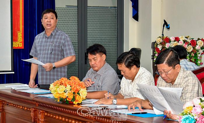 Ông Lê Minh Hiền, Phó Giám đốc Sở Nội vụ, đề nghị các sở, ngành tiếp tục rà soát, điều chỉnh số liệu, tiêu chí theo đúng thực tế.