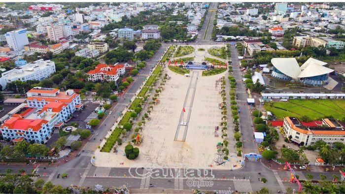 Quảng trường Hùng Vương - địa điểm sẽ diễn ra các hoạt động chính của sự kiện.