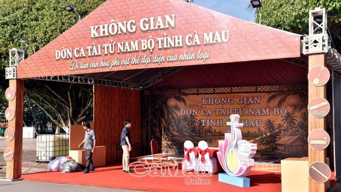  Bảo tàng tỉnh đang khẩn trương hoàn thiện Không gian trình diễn Đờn ca tài tử Nam Bộ tỉnh Cà Mau.