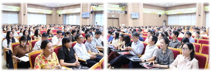 Lớp bồi dưỡng nhằm nâng cao năng lực, tư duy, tầm nhìn, hiệu quả công tác và chia sẻ kinh nghiệm tiễn cho đội ngũ lãnh đạo, quản lý của KTNN. Ảnh: N.LY