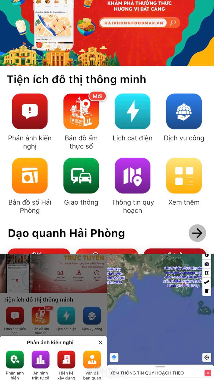 Smart Hải Phòng đang được xây dựng theo mô hình tích hợp nhiều dịch vụ trên một nền tảng.