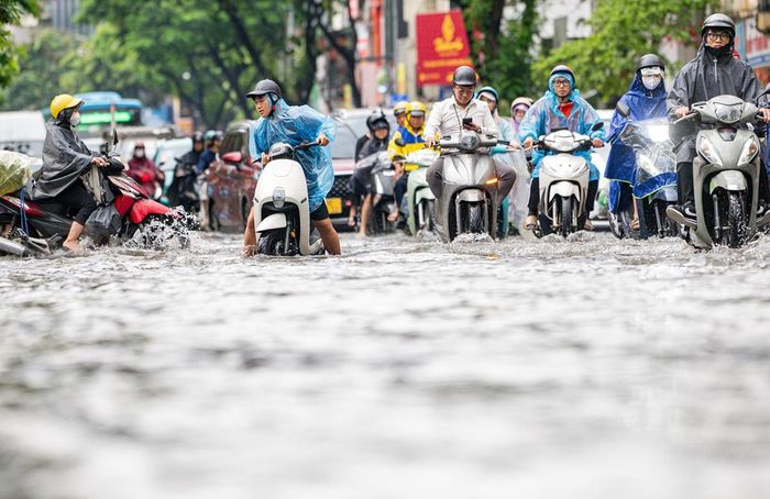 Ngày 26/8, miền Bắc mưa to cục bộ. (Ảnh minh hoạ: Minh Đức)