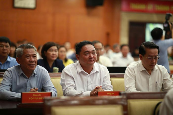 Luật Phát triển đô thị xác lập cụ thể các cơ chế bảo vệ cán bộ dám nghĩ dám làm, vì lợi ích chung cho đổi mới, phát triển TP.HCM. (Ảnh: H. Khánh)