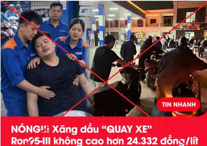 Hình ảnh N.T.Đ sử dụng công nghệ AI tạo để chia sẻ lên mạng xã hội. Ảnh: Công an thành phố Hà Nội