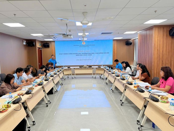 Quang cảnh buổi làm việc. Ảnh: PV