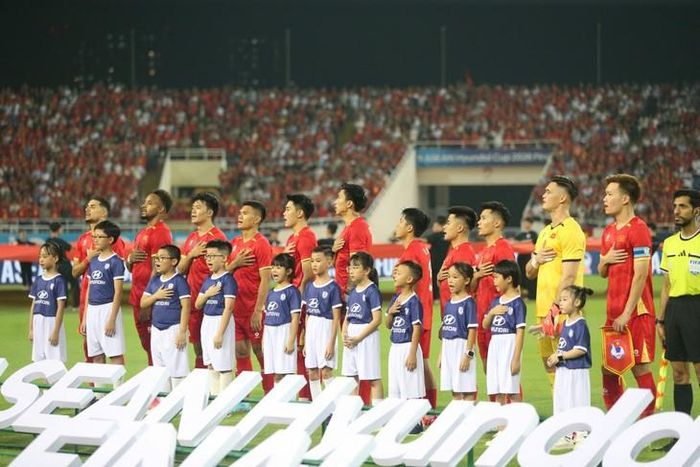 Đội tuyển Việt Nam tại trận chung kết lượt về ASEAN Cup 2026 ngày 26/8. Ảnh: VNN.