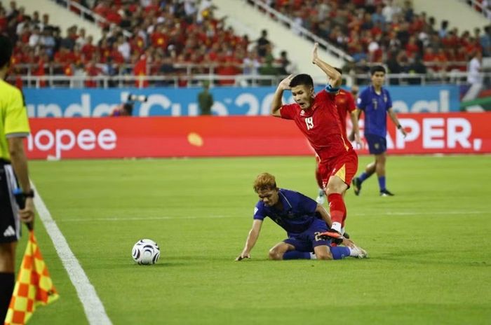 ĐT Thái Lan chỉ có thể cầm hòa trong trận Chung kết lượt về. Ảnh: TPO.