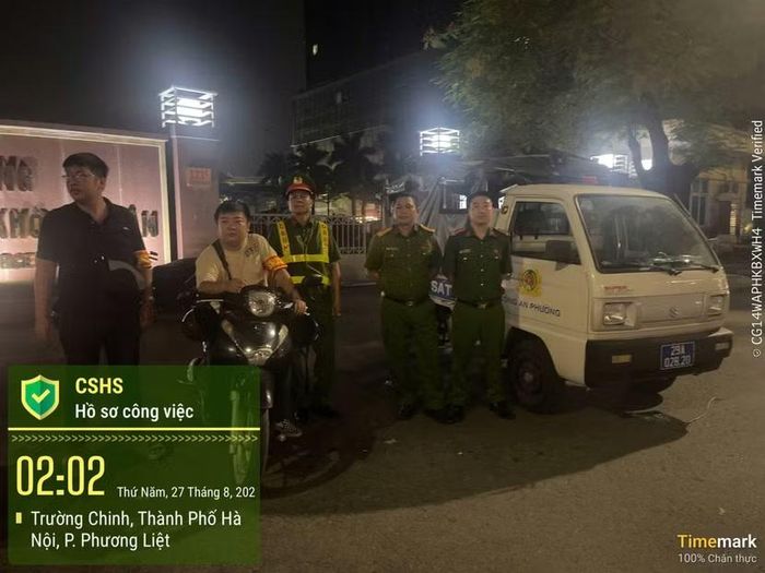 Duy trì bám chốt, giữ vững an ninh trật tự