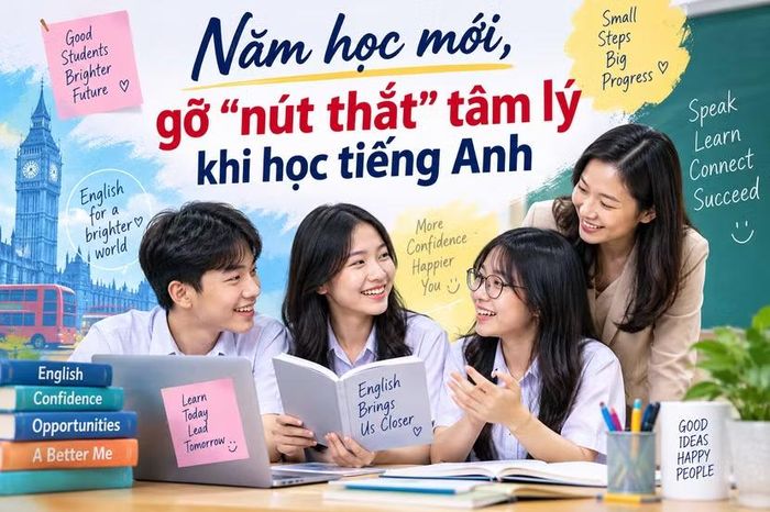 Khi cởi bỏ tâm lý sợ sai, các em sẽ tự tin và tìm lại niềm vui học tập.