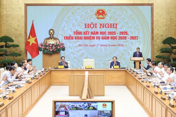 Quang cảnh hội nghị. - Ảnh: chinhphu.vn/Nhật Bắc