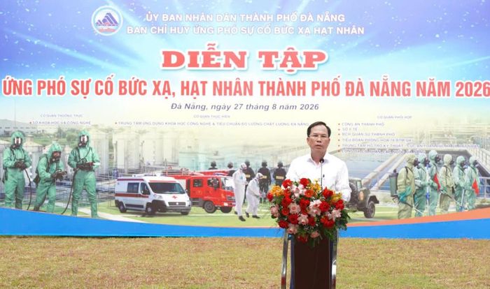 Ông Nguyễn Thanh Hồng, Giám đốc Sở Khoa học và Công nghệ phát biểu. Ảnh: Nguyễn Tú.